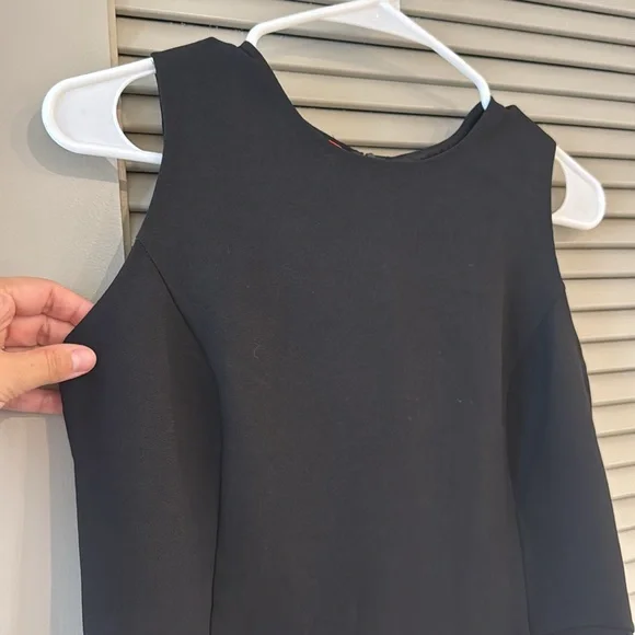 Spanx Black Sleeveless Blouse Sz XS - Picture 3 of 6